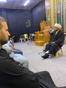 مكتب المرجعية في كركوك يحيي ليلة الجمعة المباركة برحاب حسينية الزهراء (ع)