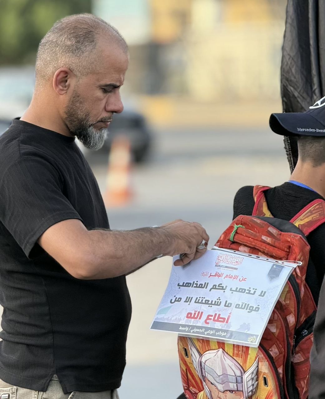 "موكب الوعي" في واسط يُقدّم خدمات فكرية وتوعوية للمئات من الزائرين