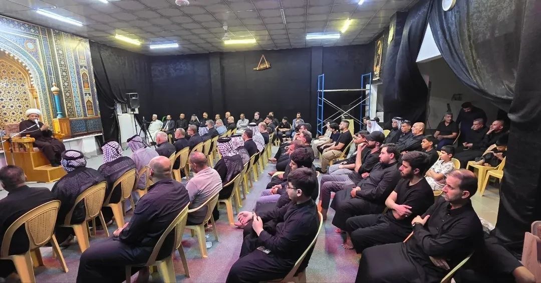 مكتب المرجع اليعقوبي في كركوك يقيم مجلساً عزائياً بذكرى وفاة الرسول الأعظم (ص)