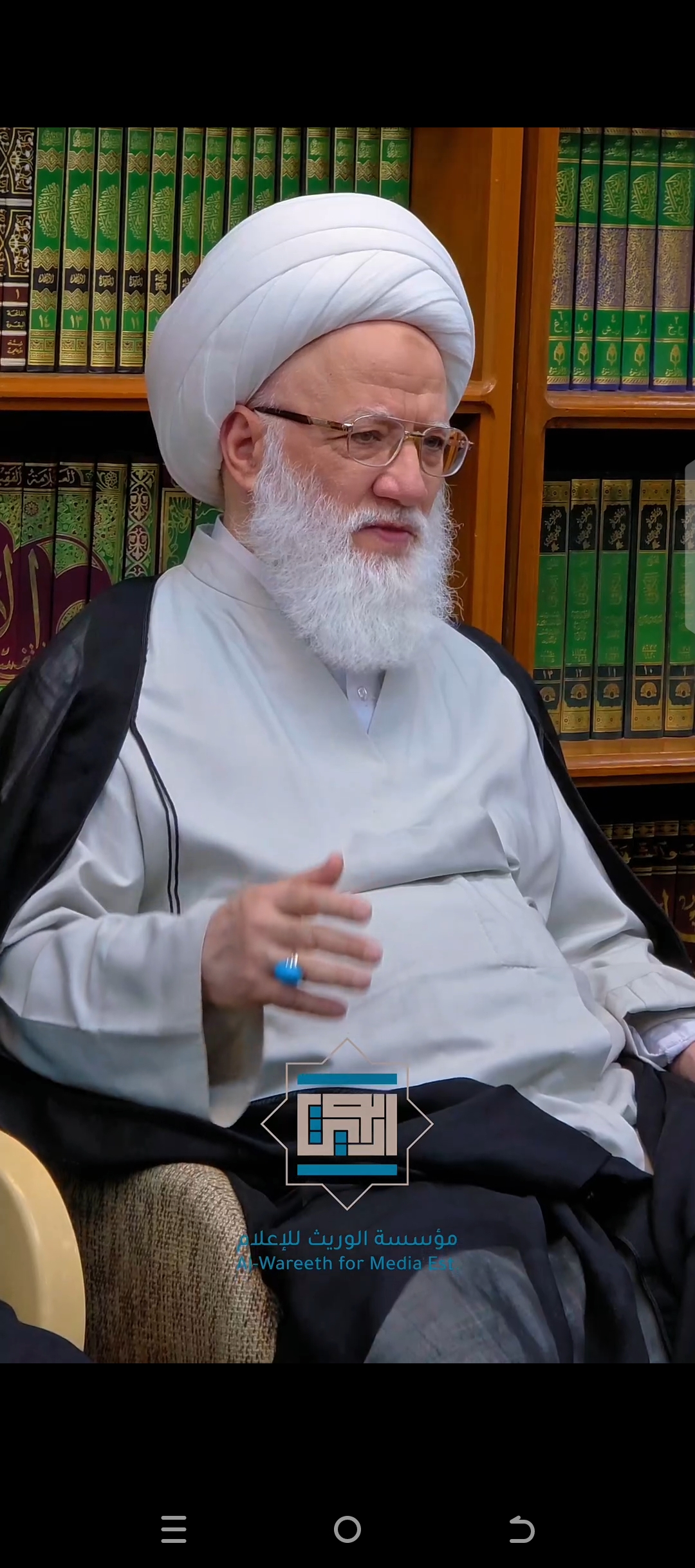كلمة سماحة المرجع الديني الشيخ محمد اليعقوبي (دام ظله) خلال استقباله وفد "اتحاد الأفارقة في قم المقدسة"، المشارِك في إحياء أربعينية الإمام الحسين (عليه السلام).   16 صفر 1448 هـ / 31-7-2026 م