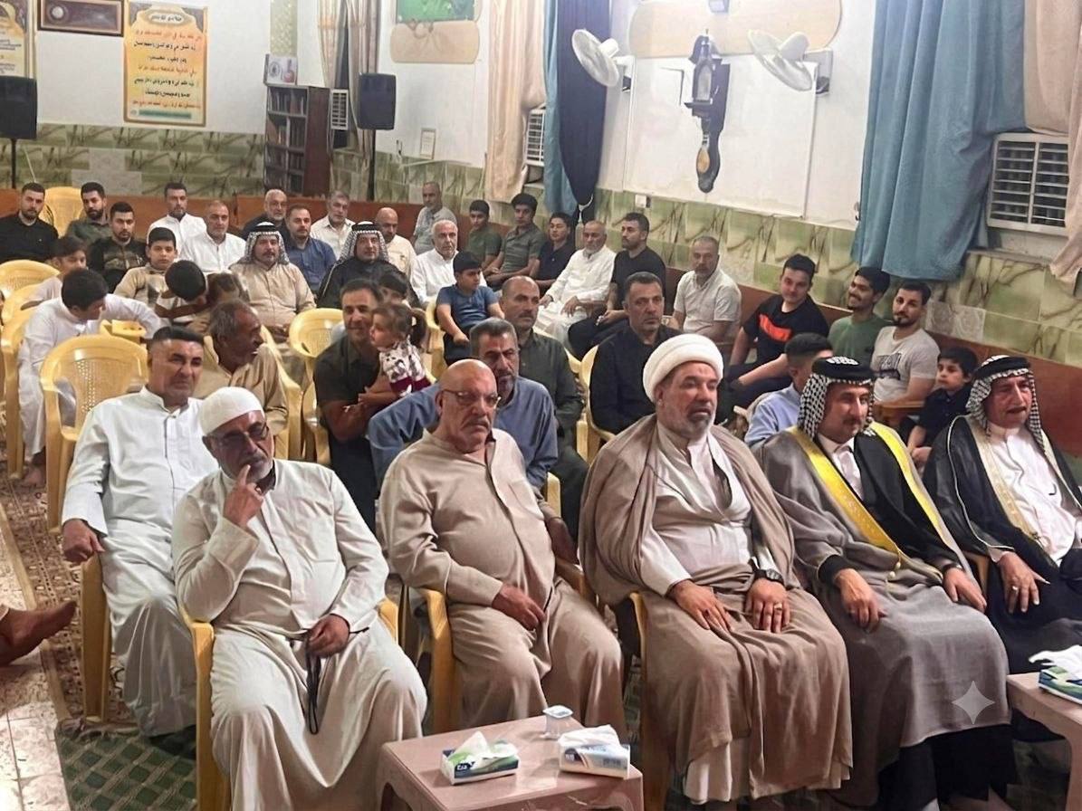 بحضور أكثر من 70 شخصية.. قضاء المسيب يحتفي بالذكرى العطرة لولادة الرسول الأعظم والإمام الصادق (ع)
