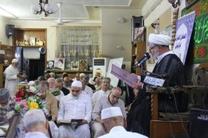 برعاية مكتب المرجع اليعقوبي(دام ظله) .. دار الغدير بالكاظمية تقيم محفلاً قرآنياً احتفاءً بالمولد النبوي الشر