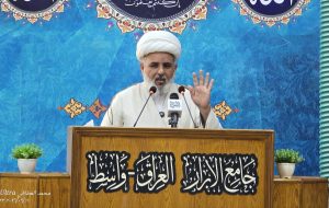 بجماهير حاشدة.. أداء صلاة الجمعة المباركة في حي الشهداء بمدينة الكوت