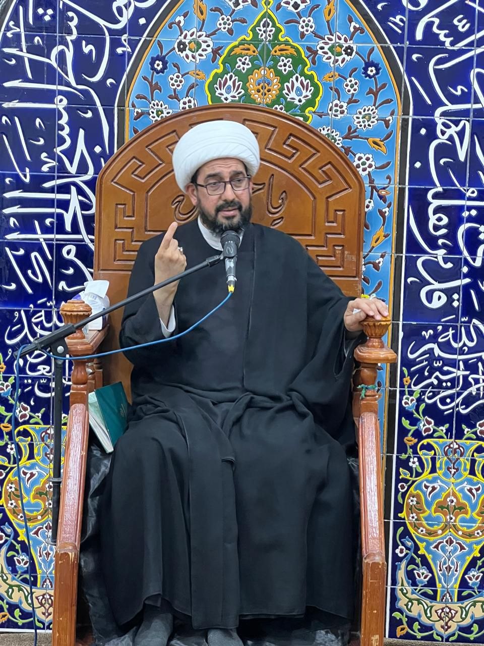 ممثلية مكتب المرجع محمد اليعقوبي (دام ظلة )في الوركاء تنظم مجلساً مركزياً لاستشهاد السيدة الزهراء (ع)