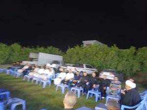 استذكاراً لمظلومية البتول (ع): مجلس عزاء مهيب في قضاء العزيزية بحضور واسع لأهالي "برينج