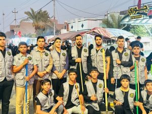 تجسيداً لروح العمل التطوعي: انطلاق أعمال الحملة الخدمية الكبرى في قضاء الحي بمحافظة واسط.
