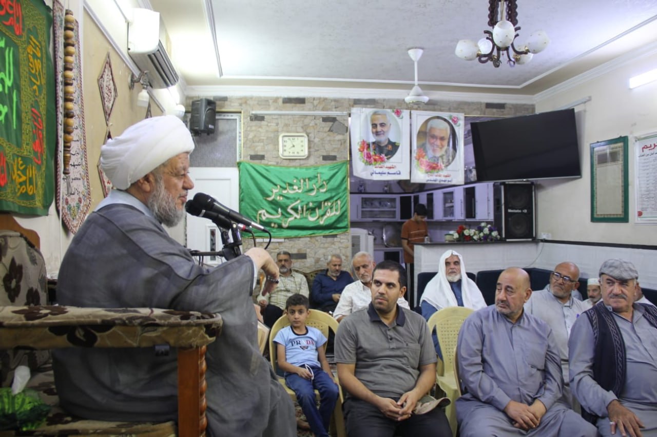 برعاية مكتب سماحة المرجع الشيخ محمد اليعقوبي(دام ظلة ) «دار الغدير» في الكاظمية تُحيي ذكرى استشهاد السيدة الزهراء (ع) برعاية مكتب سماحة المرجع الشيخ محمد اليعقوبي(دام ظلة ) «دار الغدير» في الكاظمية تُحيي ذكرى استشهاد السيدة الزهراء (ع)