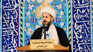 وسط أجواء إيمانية.. العشرات يؤدون صلاة الجمعة في مكتب المرجعية الدينية بالسماوة»