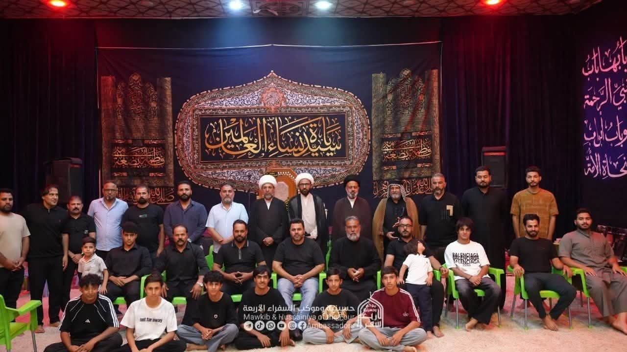 "دعمًا لمسيرة إحياء الشعائر.. ميدانيًّا، الشيخ باسم الطائي يزور عدداً من المواكب الحسينية في محافظة ذي قار."