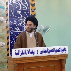 ارتقاءٌ روحي وتعزيزٌ للوعي.. جامع الإمام الحسن المجتبى (ع) يحتضن شعيرة صلاة الجمعة بإمامة السيد عقيل الموسوي(دام عزه )