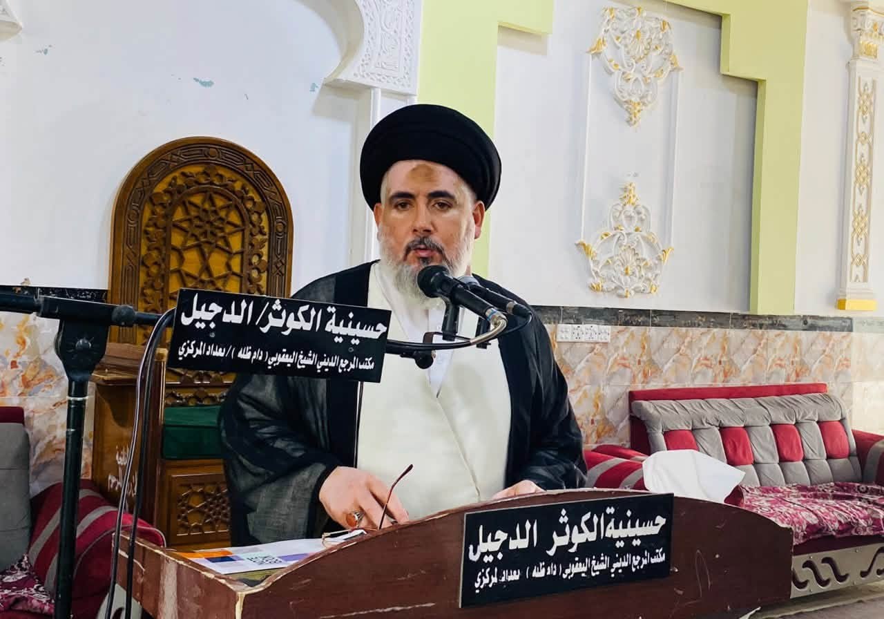 بإمامة السيد رعد الغالبي..(دام عزه ) جامع الكوثر في الدجيل يشهد إقامة صلاة الجمعة وسط أجواء إيمانية