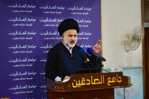«أجواء إيمانية وخشوع يعمّان جامع الصادقين في الرصافة خلال إقامة صلاة الجمعة المباركة»