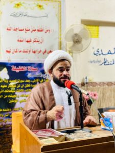 برعاية مكتب المرجع الشيخ  محمد اليعقوبي(دام ظله ).. رابطة أهل القرآن تنظم محاضرة تخصصية في محافظة ديالى.