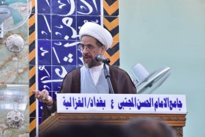 وسط أجواء إيمانية.. إقامة صلاة الجمعة المباركة في جامع الإمام الحسن المجتبى (ع) بالغزالية