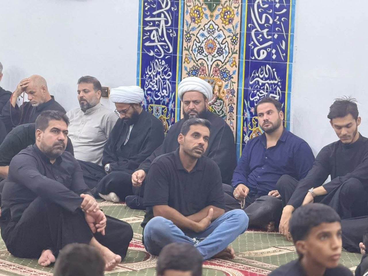 وفاءً للطاهرة المطهرة.. الشيخ السهلاني يشارك المواكب الحسينية مجالسها الفاطمية في ذي قار.