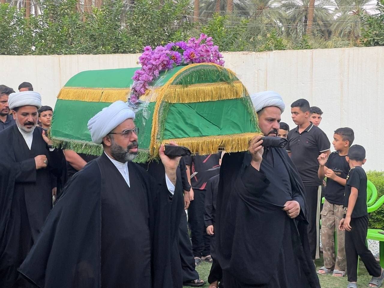 أجواء من الحزن والولاء: تشييع رمزي مركزّ لنعش سيدة نساء العالمين (عليها السلام) في بابل